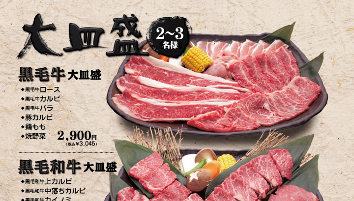 大皿盛
